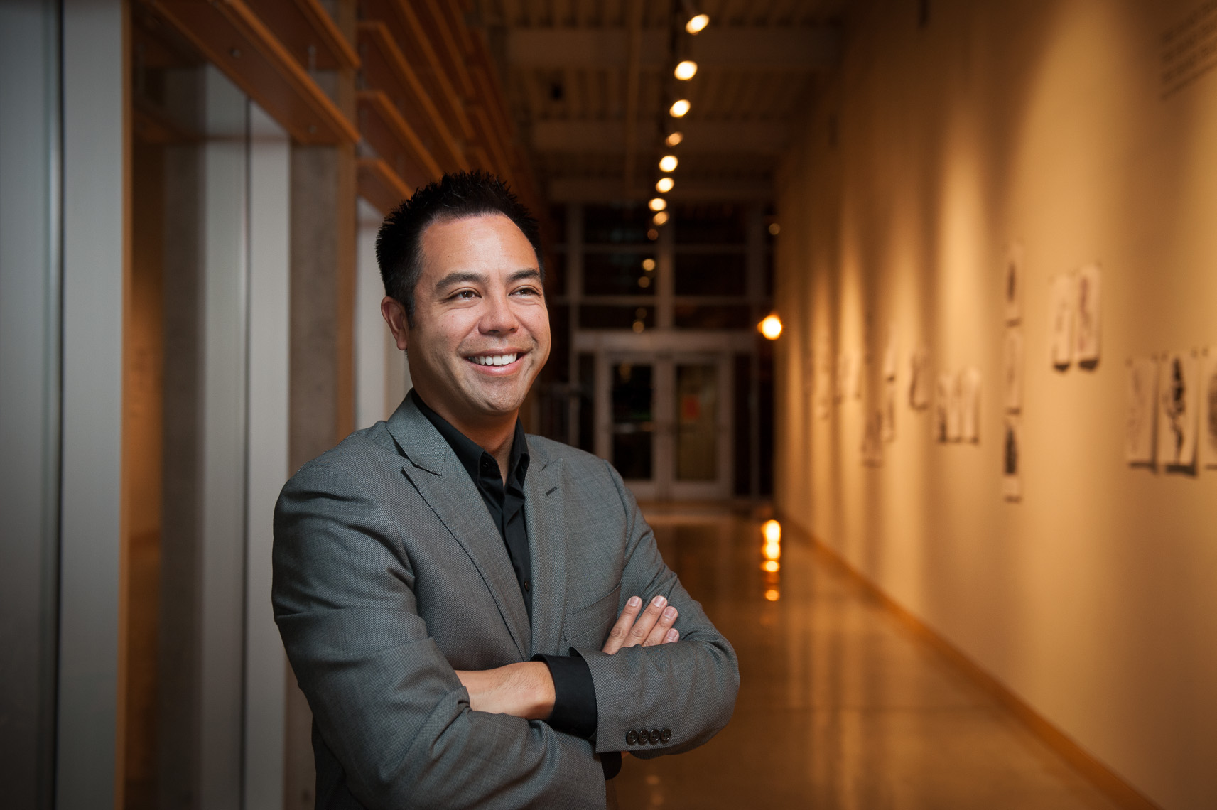 promotional and press kit photography orchestra conductor