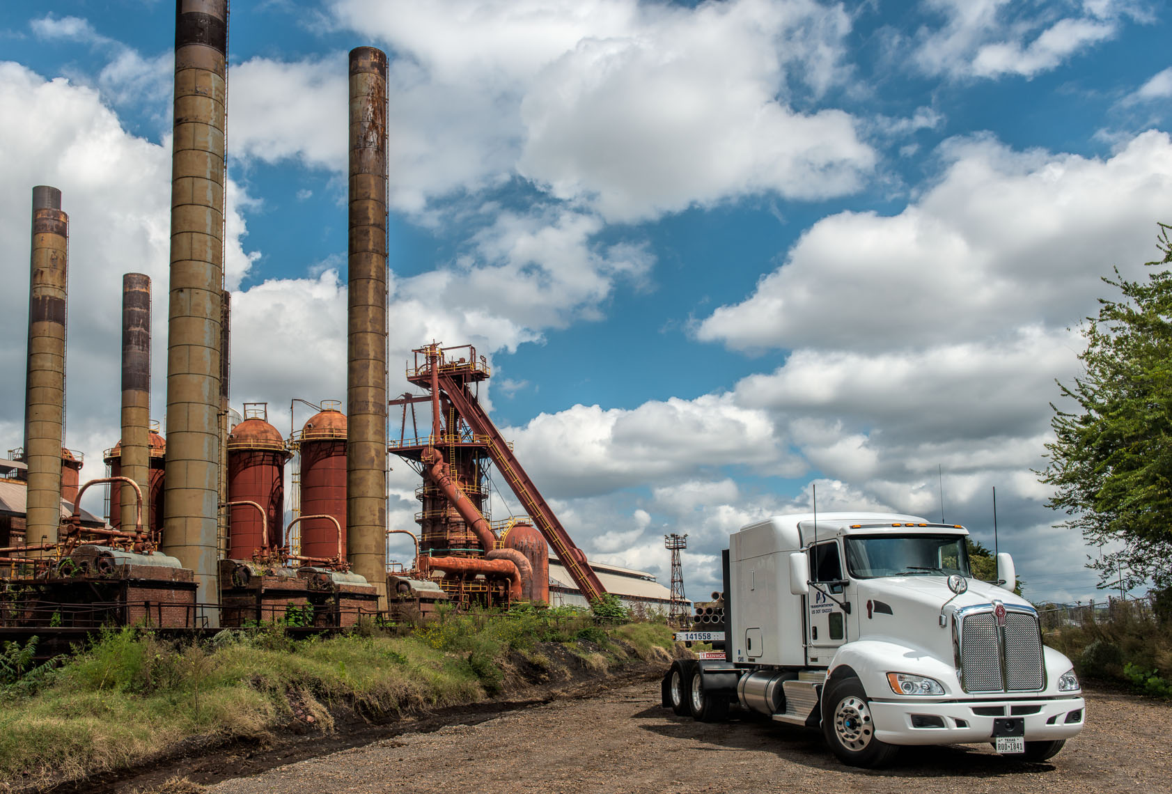 Freight Transport Company,  William Bragg, commercial photographer, Portland, Oregon.
